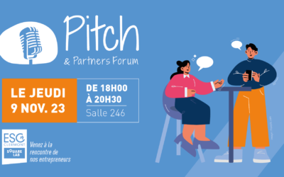 [EVENEMENT] Pitch&Partner Forum